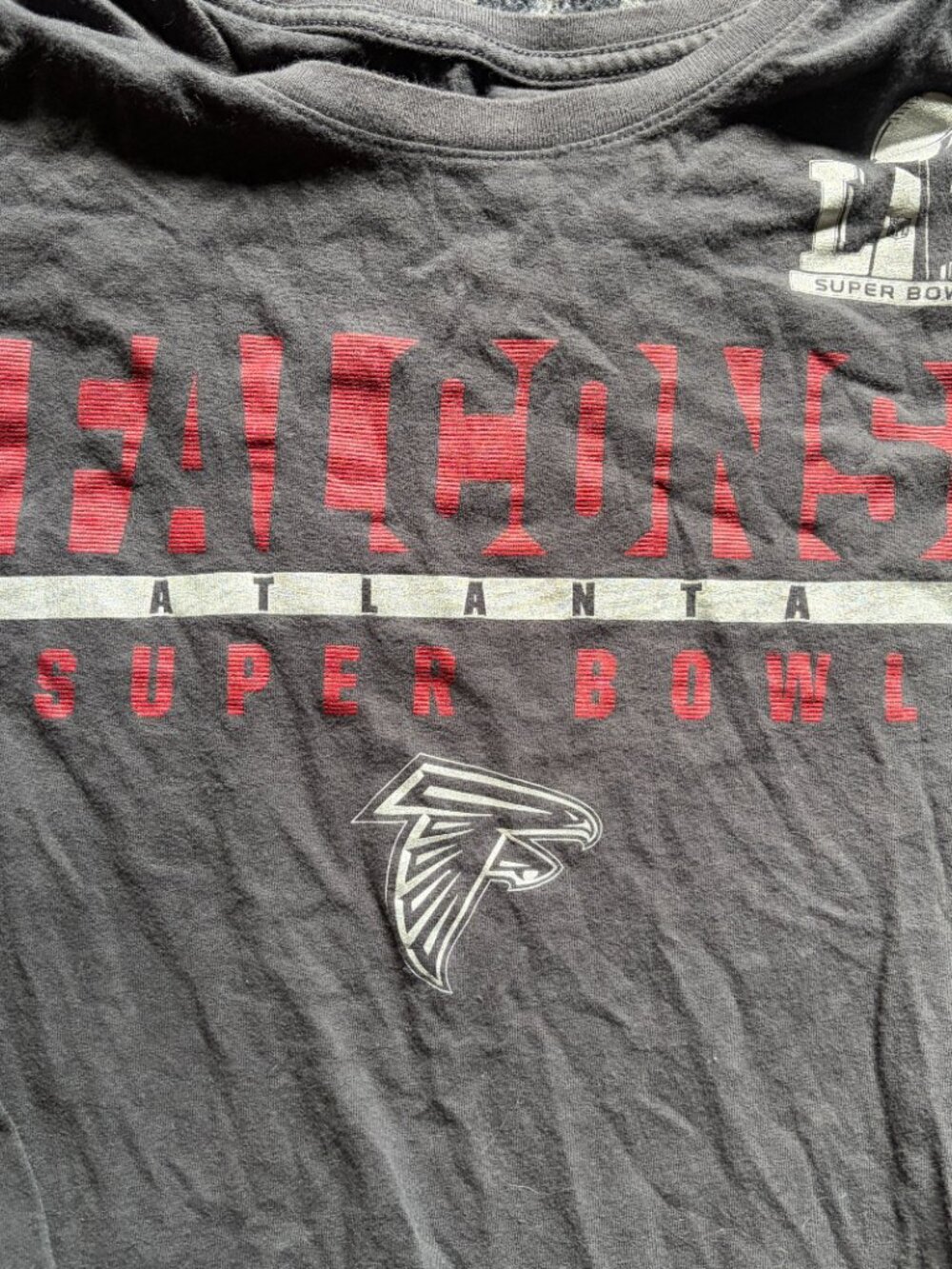 Nike Atlanta Falcons Superbowl LI Long sleeve t shirt Size Small - Picture 2 of 9